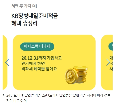 KB장병내일준비적금, 군인들을 위한 특별한 저축 상품 8