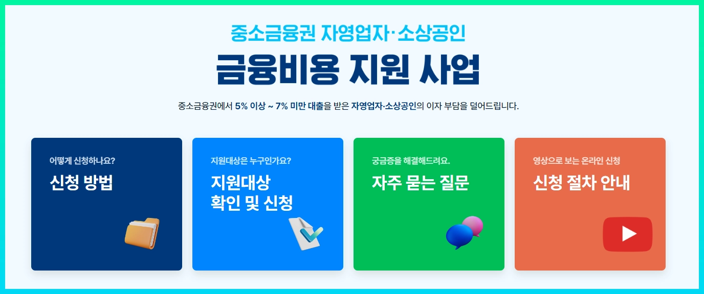 소상공인 2금융권 이자 환급, 2024년 신청 방법 및 대상 완벽 가이드: 5가지 핵심 전략 5