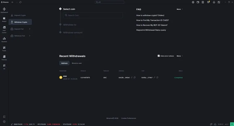 바이낸스 출금 가이드 5가지 실수와 해결법 완벽 분석 12 바이낸스 출금 가이드 5가지 실수와 해결법 완벽 분석 11