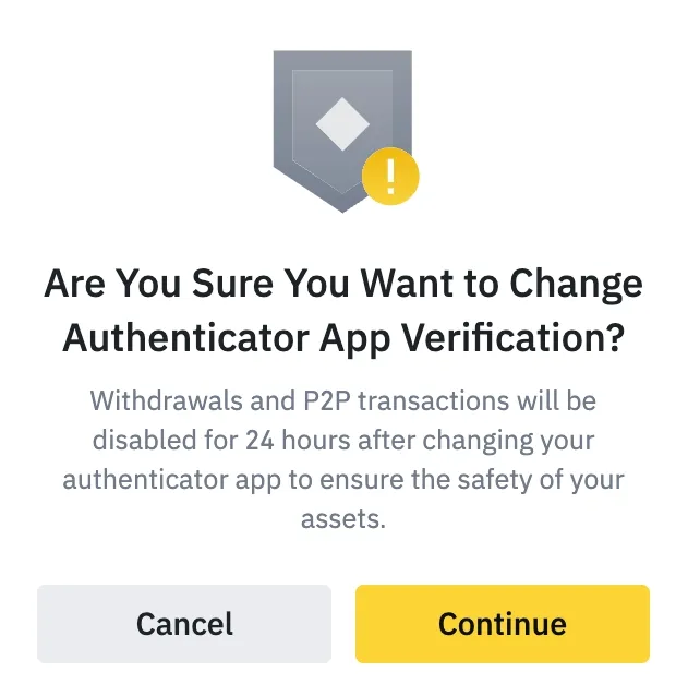 바이낸스 2FA OTP 설정으로 계정 보안을 강화하고 안전하게 거래하세요! 구글 OTP 연동부터 복구, 오류 해결까지 완벽 가이드 14 바이낸스 2FA OTP 설정으로 계정 보안을 강화하고 안전하게 거래하세요! 구글 OTP 연동부터 복구, 오류 해결까지 완벽 가이드 13
