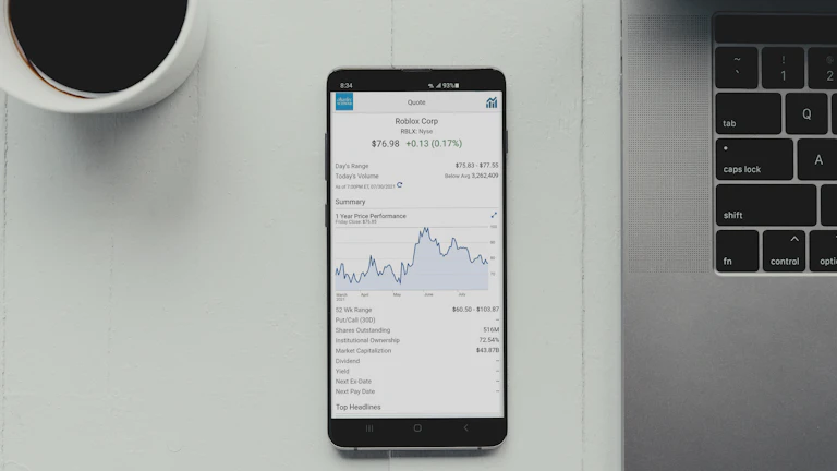 자동매매 시스템을 설정하는 모습