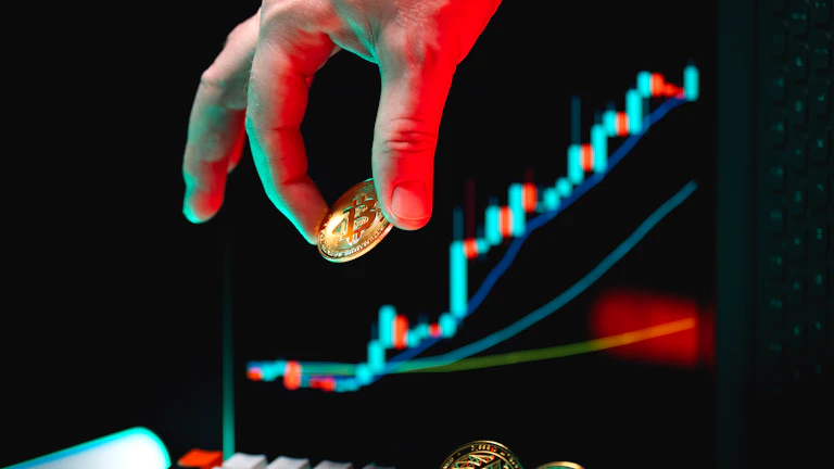 마이클 버리(빅쇼트) 가상화폐 숏 포지션, 그의 경고에 숨겨진 진짜 의미는? 10 비트코인 차트가 급등락하는 모습