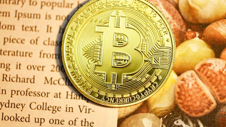 비트코인 선물 거래 차트를 보고 있는 사람