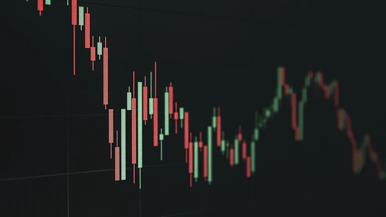 비트코인 가격 차트와 지표들