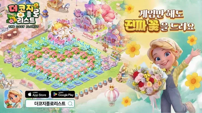 더코지플로리스트 사전예약 보상과 쿠폰 정리 2026년 5월 기준 3 더코지플로리스트 사전예약 보상 화면