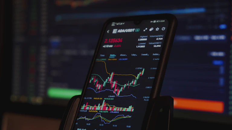 온체인 데이터를 분석하며 투자 전략을 세우는 투자자