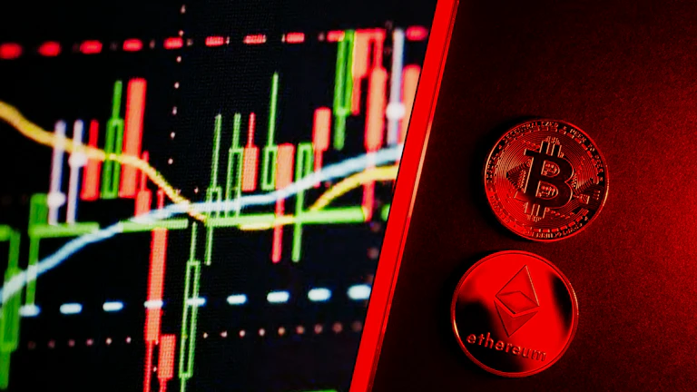 암호화폐 시장 분석 그래프