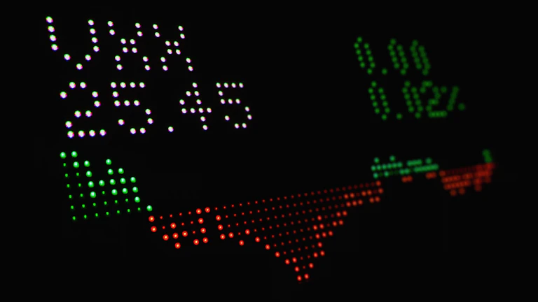 암호화폐 시장 변동성 차트