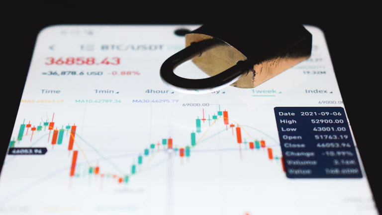 암호화폐 시장 변동성 차트