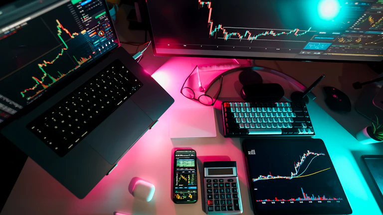 디지털 자산 투자 전략과 수익 그래프