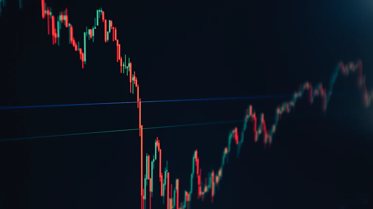 다양한 알트코인의 실시간 거래량과 가격 변동을 보여주는 그래프