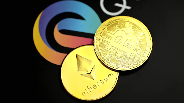 암호화폐 거래 화면을 보여주는 이미지