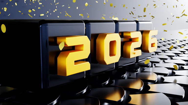 황금빛 비트코인과 데이터 시각화 그래픽