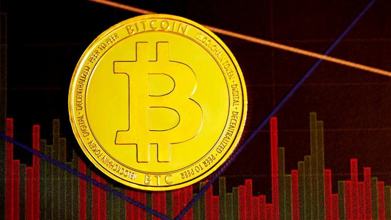 비트코인 고래 지갑의 이동 패턴을 보여주는 그래프