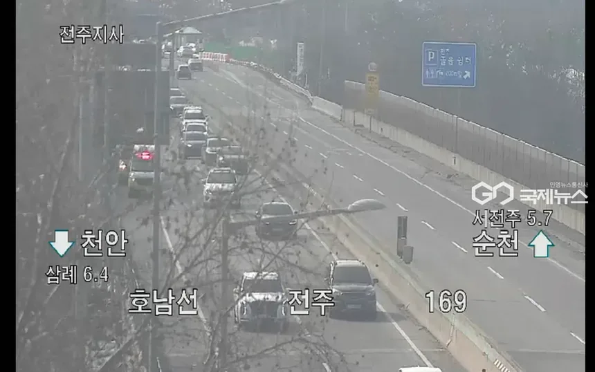 호남고속도로 사고 최신 상황과 우회로 정리 3 호남고속도로 사고 현장과 정체 상황