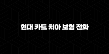 현대 카드 치아 보험 전화(+ 2025년 현명하게 대처하는 3가지 방법) 37