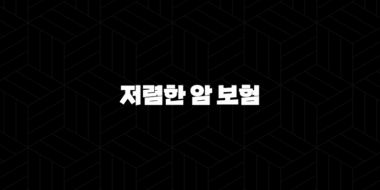 저렴한 암 보험(+ 2025년 가성비 최고 암보험 선택 가이드와 현명한 비교) 25