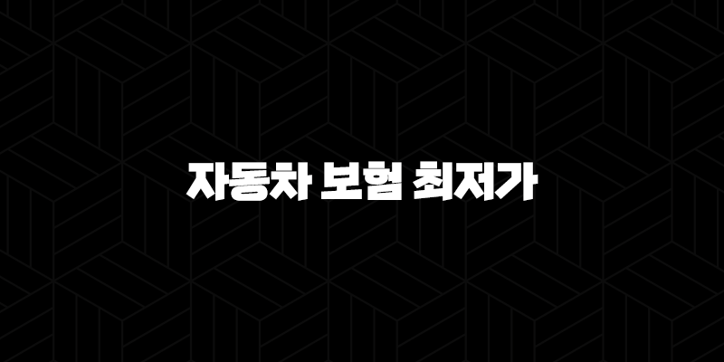 자동차 보험 최저가 2025년(+ 다이렉트 비교하고 최초 가입 꿀팁 확인하세요!) 297