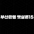 부산은행 햇살론15 대출 자격, 조건 및 신청 방법 13