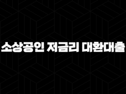 소상공인 저금리 대환대출 프로그램 지원 대상 및 내용 5가지 핵심 가이드(+ 2024년) 29
