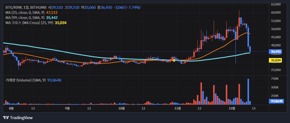 비트코인 골드(Bitcoin Gold, BTG) 소개(2025년)