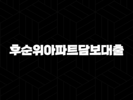 주택담보대출 후순위아파트담보대출과 DSR 한도 38