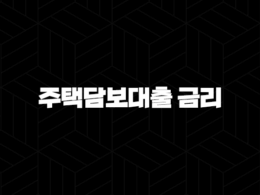 주택담보대출 금리 변동금리 추이 조건 비교 확인 보금자리론, 신생아 특례 총정리 46