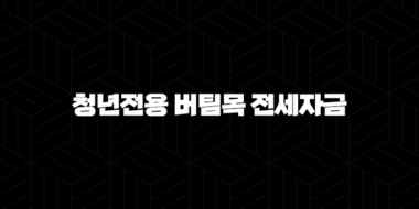 우리은행 청년전용 버팀목 전세자금 자격요건 한도 금리 총정리(2024년) 32