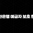 5가지 핵심 신한은행 예금자 보호 한도 완벽 분석 : 내 돈은 안전할까? 17
