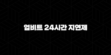 업비트 24시간 지연제와 빗썸의 출금 정책 비교 2024 48
