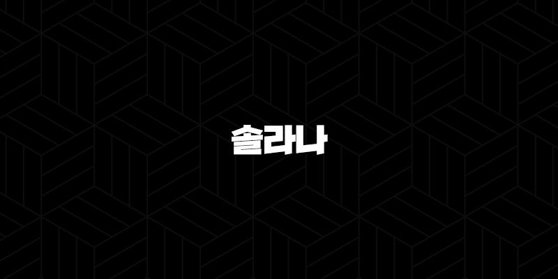 솔라나 코인 전망 시세, 투자 포인트(+ 솔라나 ETF) 2025년 9