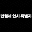 청년월세 한시 특별지원 혜택, 신청방법, 신청절차, 선정기준 2024 31