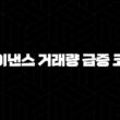 바이낸스 거래량 급증 코인 포착법 7가지 : 급등 코인 미리 잡기 19