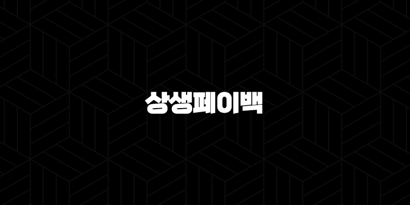 상생페이백 최대 30만원 환급 신청 방법 및 사용처 총정리 10 상생페이백 최대 30만원 환급 신청 방법 및 사용처 총정리 9