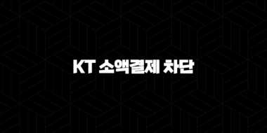 KT 소액결제 차단 설정 방법 해킹 피해 완벽 예방 가이드 (My KT) 29