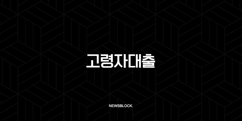 고령자대출 2025년 최신 가이드 - 무소득 연금수급자도 가능한 상품 총정리 145
