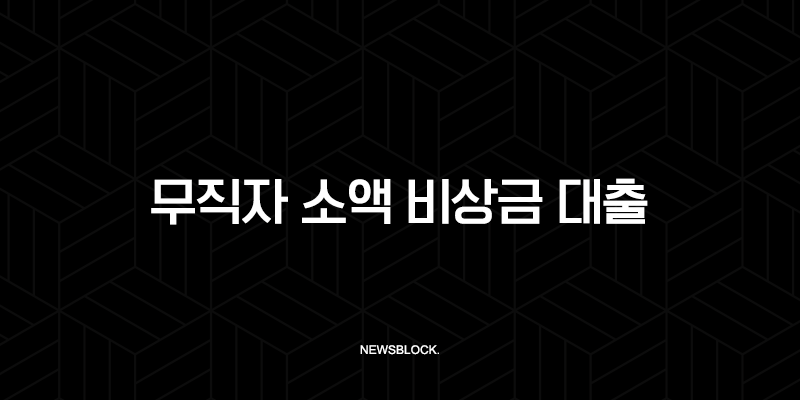 2025년 무직자 소액 비상금 대출, 1분 신청 가능한 곳 총정리 (ft. 신용점수) 143
