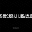 공동인증서 비밀번호 찾기 및 변경, 5회 오류 해결과 재발급 완벽 가이드 15
