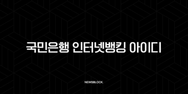 국민은행 인터넷뱅킹 아이디 확인, 잊어버렸을 때 3가지 초간단 조회 방법 49