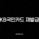 KB국민카드 재발급 방법 완벽 정리 (KB Pay, 홈페이지, 고객센터) 111