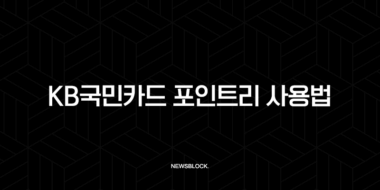 KB국민카드 포인트리 사용법, 현금처럼 쓰는 13가지 꿀팁 총정리 36