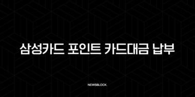 삼성카드 포인트 카드대금 납부 가장 쉬운 방법 (모니모 앱, 홈페이지) 33