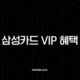 삼성카드 VIP 혜택 완벽 분석, THE VIP 등급 조건 및 프리미엄 서비스 총정리 17