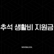 추석 생활비 지원금 71만원 정부지원금 대상 및 신청 방법 총정리 (놓치면 후회) 13