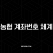 농협 계좌번호 체계 완전 정복, 자릿수와 숨겨진 의미 파헤치기 1