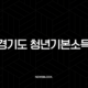 경기도 청년기본소득 4분기 신청, 놓치면 100만원 손해! 자격 조건, 방법, 사용처 완벽 총정리 17