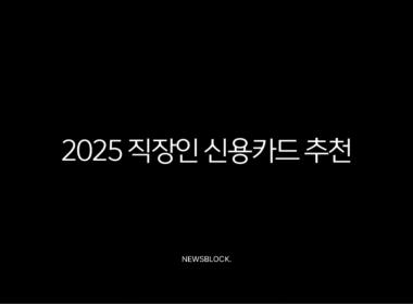 2025 직장인 신용카드 추천 TOP 5, 혜택 총정리 (교통비, 점심값, 통신비 할인) 15