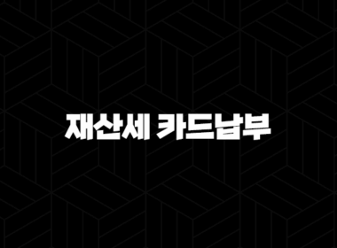 재산세 카드납부 혜택 2025년 총정리, 납부기간과 조회 방법까지 17