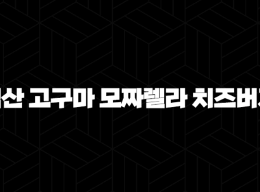 익산 고구마 모짜렐라 치즈버거 후기, 맥도날드 신메뉴 가격과 칼로리 총정리 23