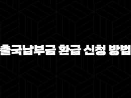 출국납부금 환급 신청 방법 2025 최신 총정리(+ 미환급금 조회) 27